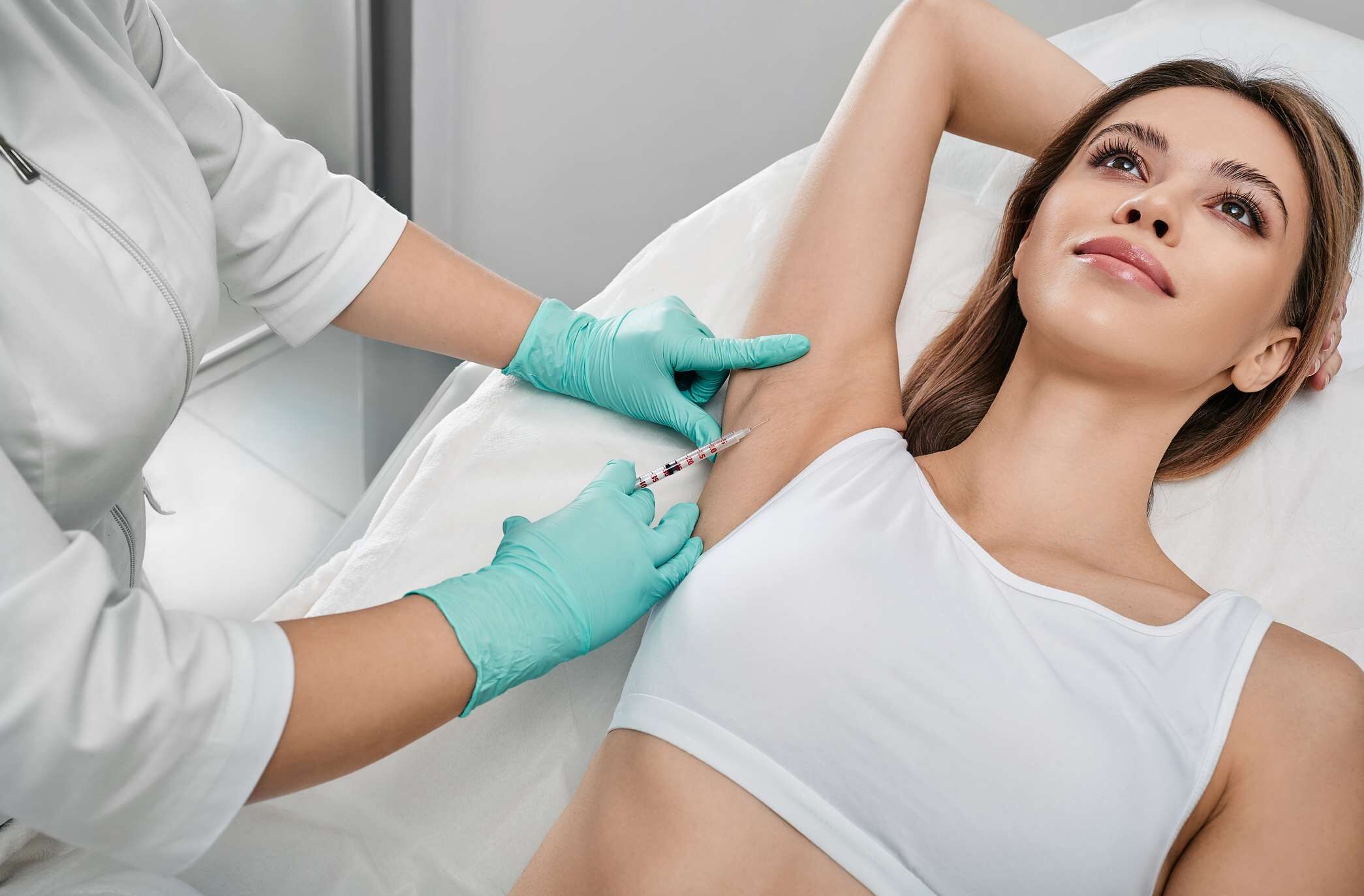 Botox gegen übermäßiges Schwitzen Duesseldorf