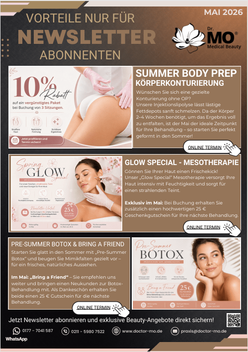 Medical Beauty Düsseldorf Newsletter Mai 2026